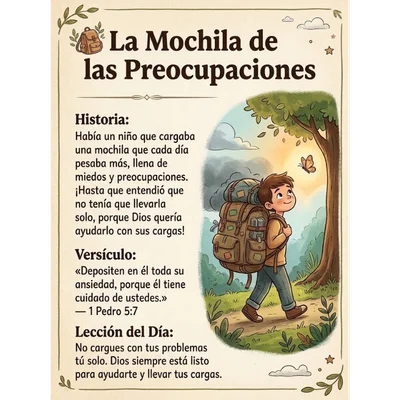 Página de ejemplo de 365 Parábolas (1 de 6)